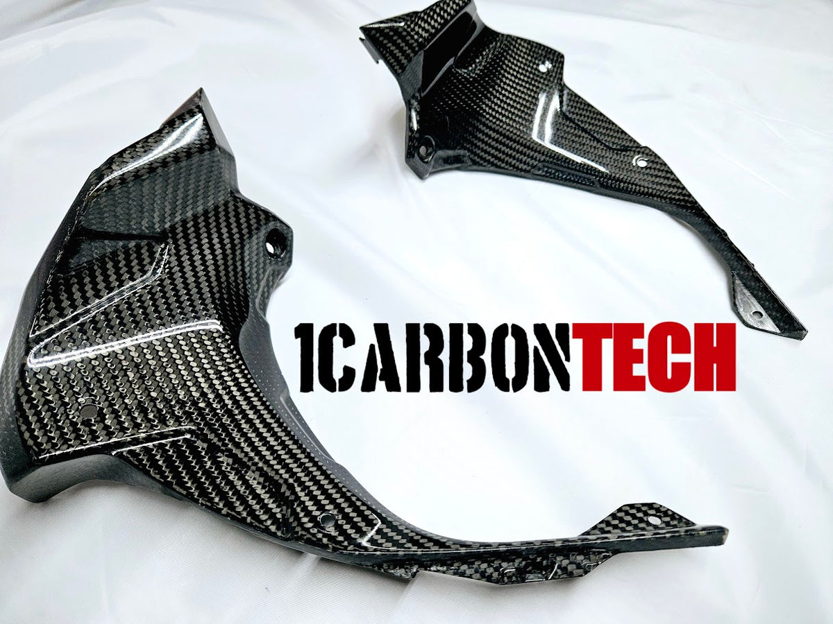 2024-2026 KAWASAKI ZX-6R ZX-636 CARBON FIBER INNER DASH INTAKE