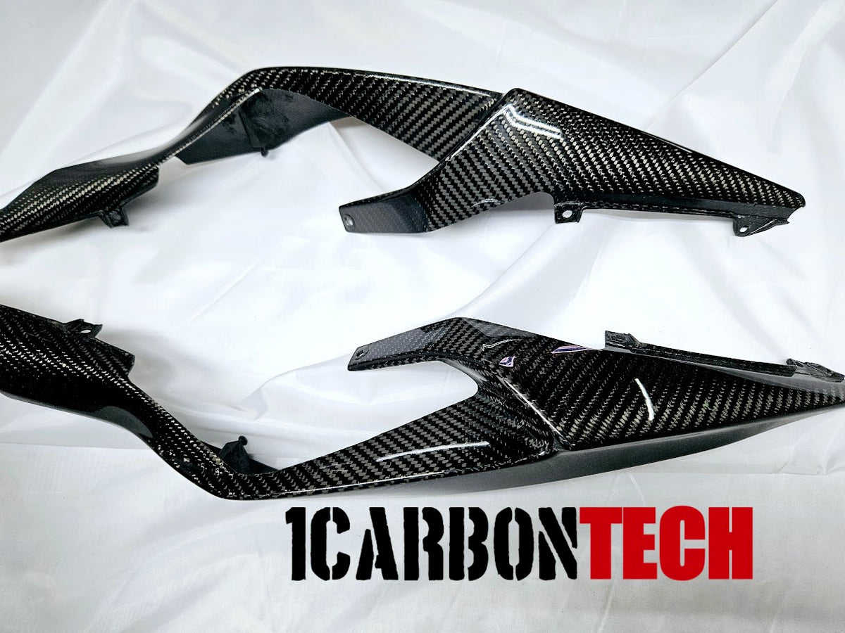 2019-2025 KAWASAKI ZX-6R ZX-636 CARBON FIBER TAIL SIDE TRIMS