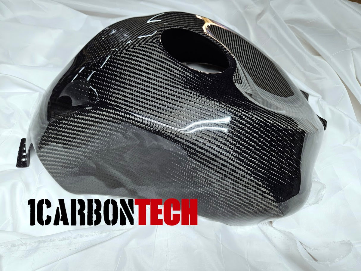 09-2026 KAWASAKI ZX-6R CARBON FIBER GAS TANK COVER – 1carbontech