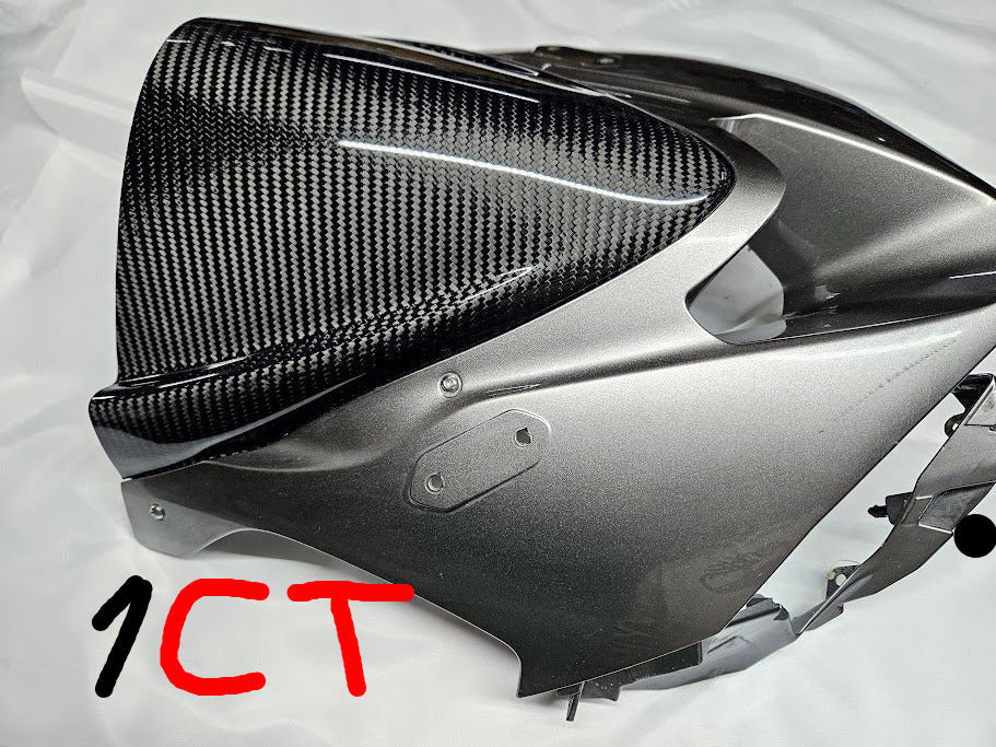 2024-2026 KAWASAKI ZX-6R CARBON FIBER WINDSCREEN / WINDSHIELD