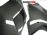 CARBON FIBER FRONT SIDE PANELS DUCATI 848 1098 1198