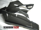 CARBON FIBER LOWER BELLY PANELS DUCATI 848 1098 1198