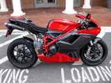 CARBON FIBER REAR FENDER HUGGER FOR TERMI AND 70MM FULL SYSTEM DUCATI 848 1098 1198