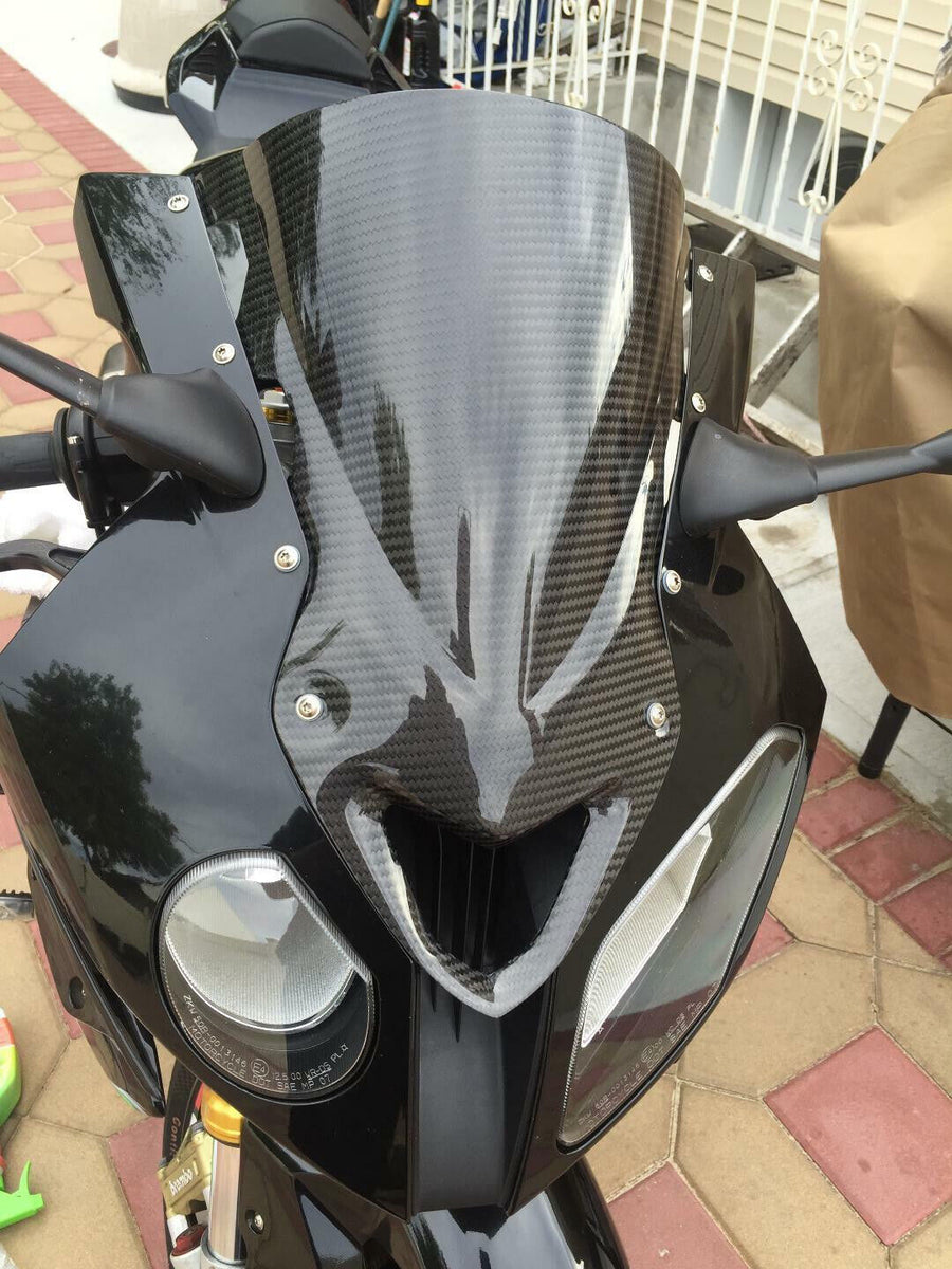 BMW S1000Rカーボンフロントスクリーン2021〜 風除け 用のBMW用 S1000