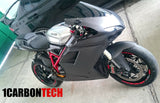 CARBON FIBER LOWER BELLY PANELS DUCATI 848 1098 1198