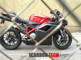 CARBON FIBER LOWER BELLY PANELS DUCATI 848 1098 1198