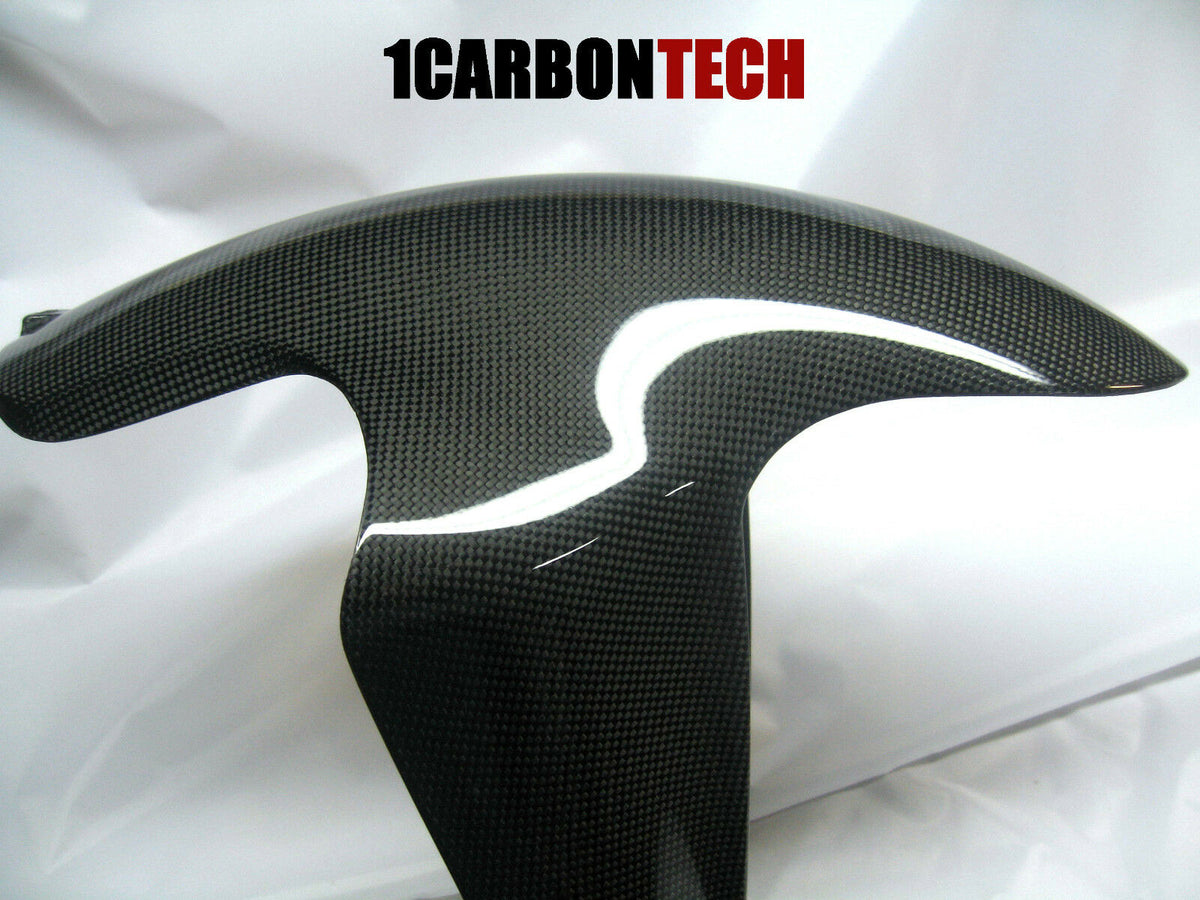 CARBON FIBER FRONT FENDER MUDGUARD DUCATI 848 1098 1198 – 1carbontech