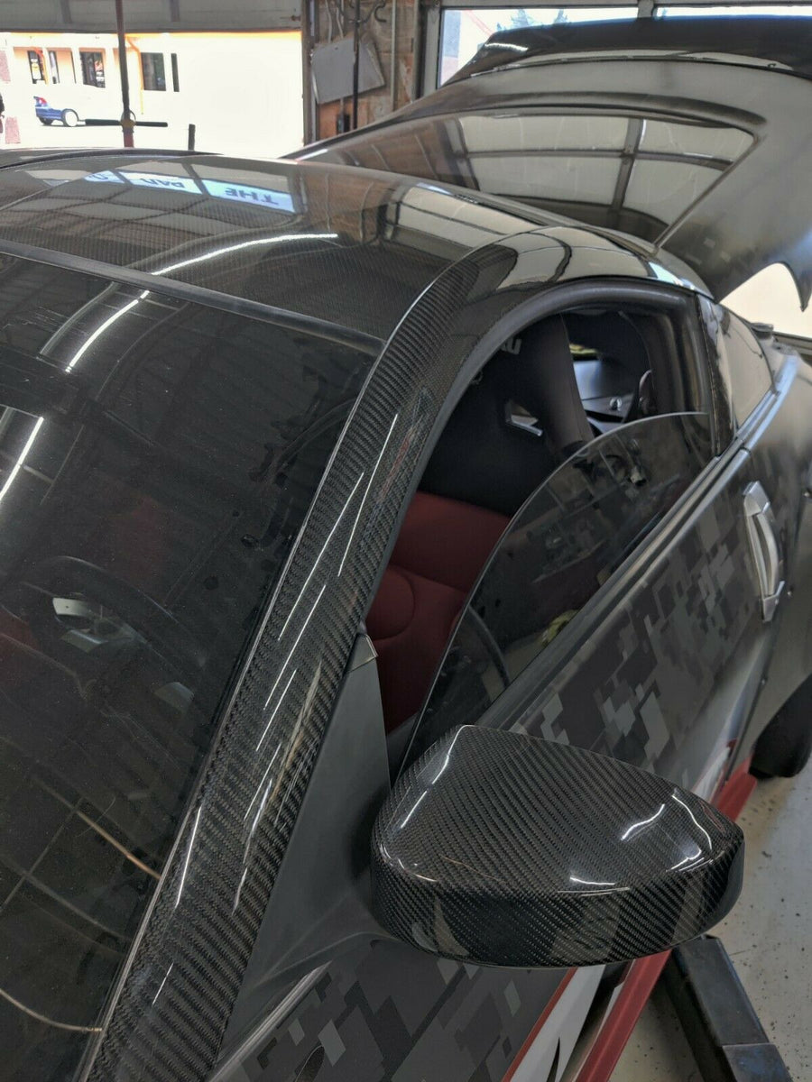 GenX Trims USA Made Real Carbon Fiber Pillar Post Trim For 2023-2025 Nissan Z RZ34