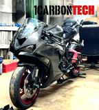 2024-2025 KAWASAKI ZX-6R ZX-636 CARBON FIBER INNER SIDE FAIRINGS LR