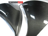 2009-2014 YAMAHA YZF-R1 CARBON FIBER FRONT SIDE PANELS FAIRINGS