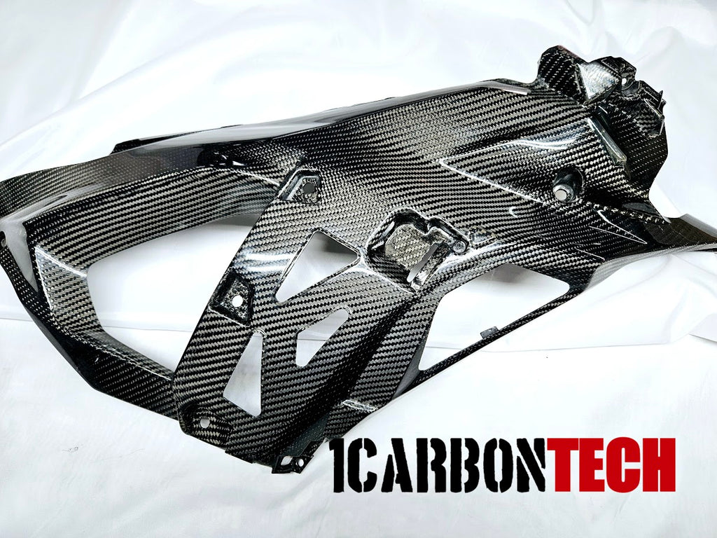 20242025 KAWASAKI ZX6R ZX636 CARBON FIBER INNER SIDE FAIRINGS LR 1carbontech