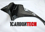 2024-2025 KAWASAKI ZX-6R ZX-636 CARBON FIBER INNER DASH INTAKE TRIMS