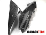 CARBON FIBER RAM AIR INTAKE COVERS L-R GSXR 600 / 750 2011 - 2024