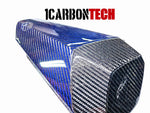 28 PIECE FULL CARBON FIBER AND BLUE HYBRID 2015-2019 YAMAHA YZF R1