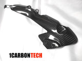 CARBON FIBER RIGHT SIDE EXHAUST COVER 1 PIECE 04-06 YAMAHA YZF R1