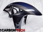 28 PIECE FULL CARBON FIBER AND BLUE HYBRID 2015-2019 YAMAHA YZF R1