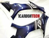 28 PIECE FULL CARBON FIBER AND BLUE HYBRID 2015-2019 YAMAHA YZF R1