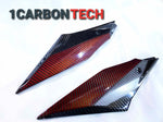 28 PIECE FULL CARBON FIBER AND BLUE HYBRID 2015-2019 YAMAHA YZF R1