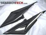 2005-2006 HONDA CBR 600RR CARBON FIBER LOWER TANK PANELS L-R