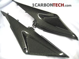 2005-2006 HONDA CBR 600RR CARBON FIBER LOWER TANK PANELS L-R