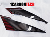 RED KEVLAR HYBRID GAS TANK TRIMS L-R GSXR 600 / 750 2011 - 2026