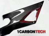 RED HYBRID CARBON FIBER LOWER TANK PANELS DUCATI 848 1098R 1198 (Copy)