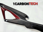 RED HYBRID CARBON FIBER LOWER TANK PANELS DUCATI 848 1098R 1198 (Copy)