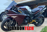 2009-2014 YAMAHA YZF-R1 CARBON FIBER BUBBLE WINDSCREEN WINDSHIELD