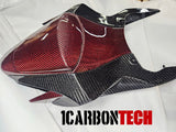 FULL CARBON AND RED KEVLAR HYBRID TAIL KIT GSXR 600 / 750 2011 - 2026