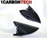 CARBON FIBER TAIL LIGHT BLINKER COVERS L-R GSXR 600/750 2011-2024