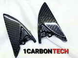 CARBON FIBER TAIL LIGHT BLINKER COVERS L-R GSXR 600/750 2011-2024