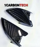 CARBON FIBER TAIL LIGHT BLINKER COVERS L-R GSXR 600/750 2011-2024
