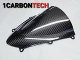 2007-2012 HONDA CBR 600RR CARBON FIBER WINDSCREEN BUBBLE VERSION