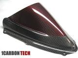 RED HYBRID KEVLAR CARBON FIBER WINDSCREEN / WINDSHIELD GSXR 600 / 750 2008 - 2010