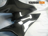 2007-2012 HONDA CBR 600RR CARBON FIBER LOWER TANK PANELS L-R
