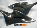2007-2012 HONDA CBR 600RR CARBON FIBER LOWER TANK PANELS L-R