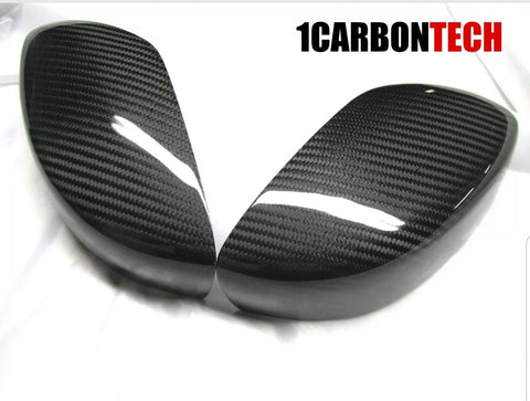 CARBON FIBER MIRROR COVERS FITS INFINTI 08-13 G37 COUPE 15-16 Q60